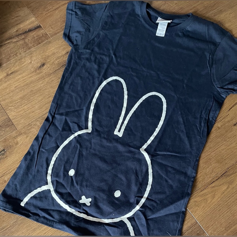 MIFFY-Imported (NWT) Women's Style Short Sleeve Blue Character Tee - Picture 5 of 12